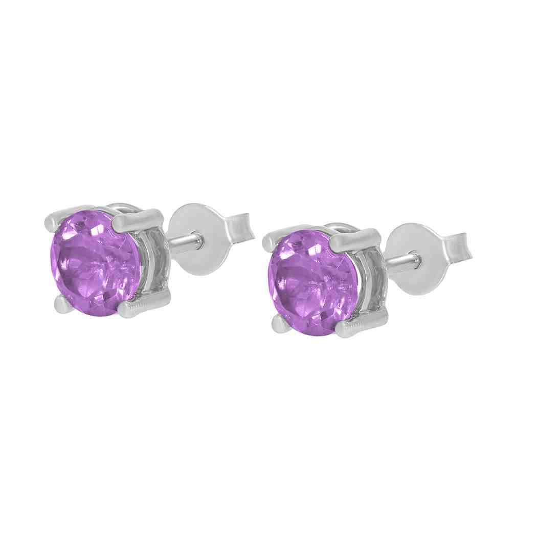 Amethyst Gemstone Earring PD31344AER AMETHYST